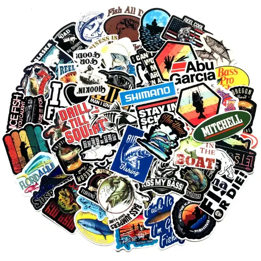 [0310866] Fishing Stickers