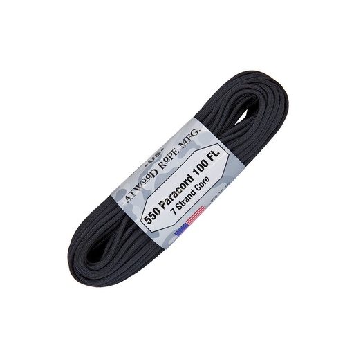 [RG1215H] Atwood Parachute Cord Black