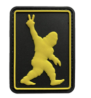 [BIGFTY-BBK] Oh Yeah, Big Foot Black Background and Yellow