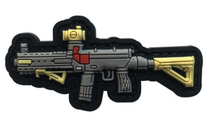 [GUN-HSJ] Tsno 3D GUN PVC PATCH