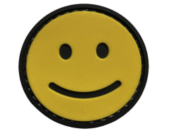 [SMILE-2DYE] Tsno Smiley PVC Patch Yellow