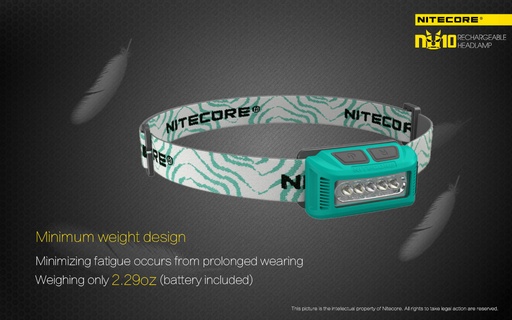 [NU10CRI GREEN] Nitecore NU10CRI GREEN