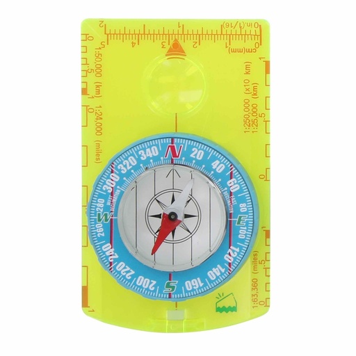 [1156796] UST Hi Vis Deluxe Map Compass