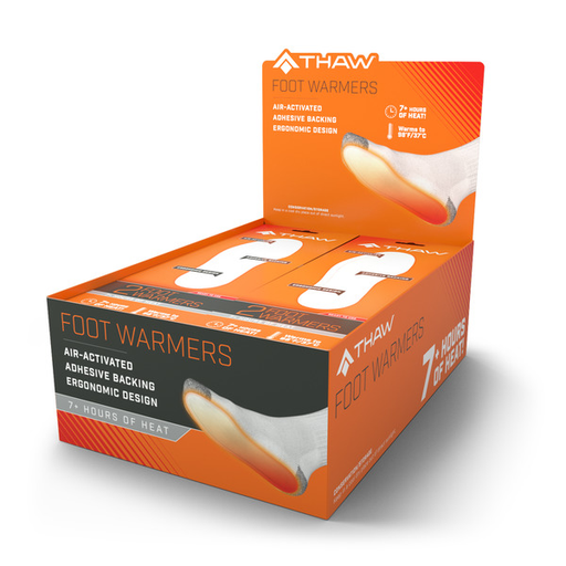 [THA-DIS-0001-POS] THAW - 30 Pairs-Disposable Insole Warmers - Small