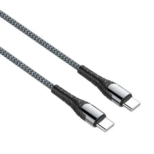 [LC101] LDNIO CABLE  Type-c to Type-c ( Gray )