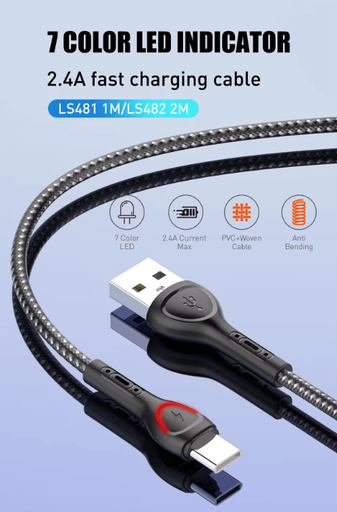 [LS481] LDNIO CABLE USB to Type-c LS481