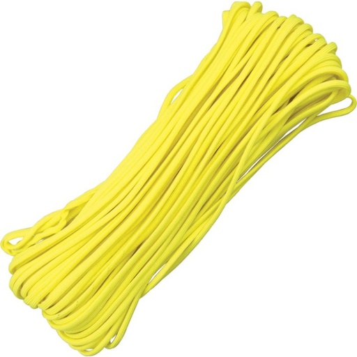 [RG108H] Atwood Parachute Cord Yellow 100 ft