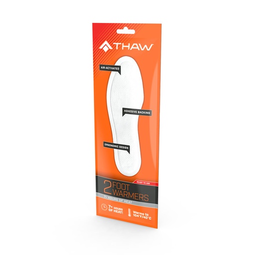 [THA-DIS-0001-G] THAW -Disposable Insole Warmers - Small