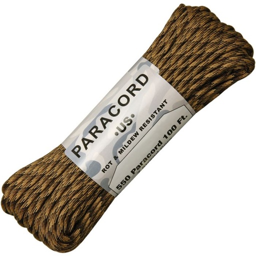 [RG1209H] Atwood Parachute Cord FDE Camo