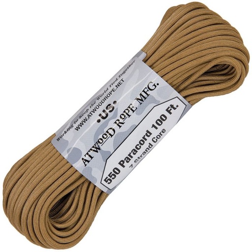 [RG1222H] Atwood Parachute Cord Tan