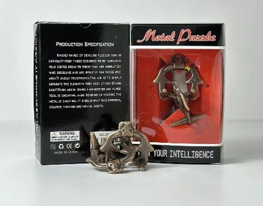 [30011-1] METAL PUZZLE BRAIN TEASER