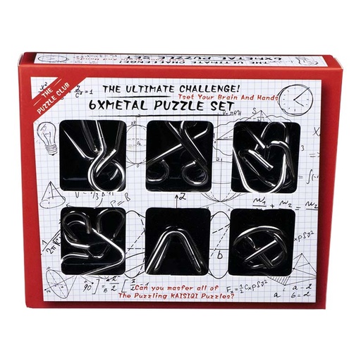 [30013-1] BRAIN PUZZLE - RED SET 