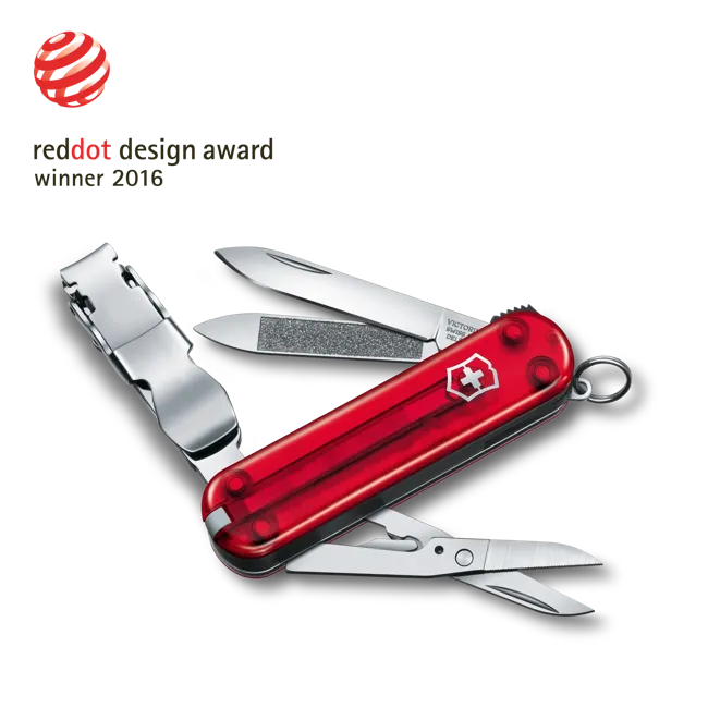Victorinox NailClip 580 Red Trans Alazame Kuwait