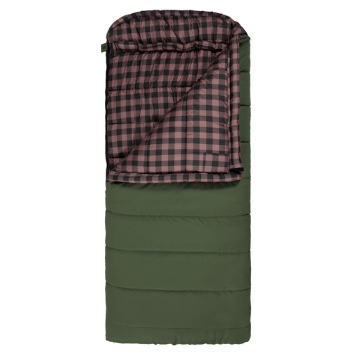 [10013] Teton Bridger Sleeping Bag, -35F,Green And Rose