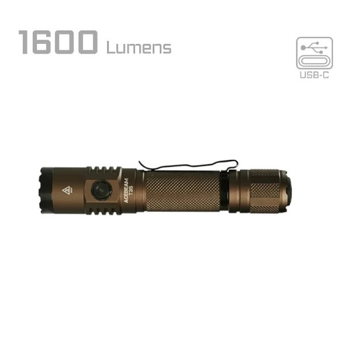 [T35-Coyote] Acebeam T35 Compact Tactical Flashlight - Coyote