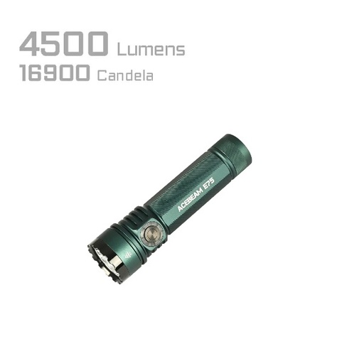 [E75-Blue] Acebeam E75 6500k - Teal Blue