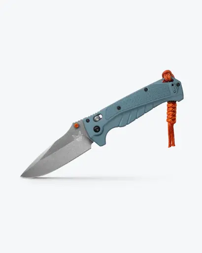 [18060] Benchmade Adira - Depth Blue Grivory ( Drop-point )