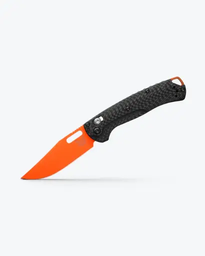 [15533OR-01] Benchmade Mini Taggedout® | Carbon Fiber
