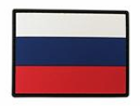 [GQ1821] TSNO Russian Flag PVC Patch Full Color
