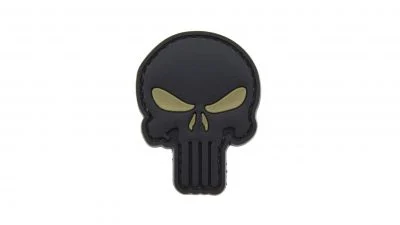 [ZYT-TN] Tsno Punisher Cut Out PVC Patch Tan Eyes