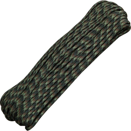 [RG005H] Atwood Parachute Cord Woodland Camo 
