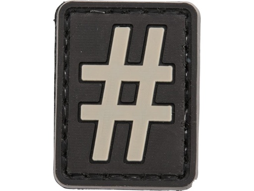 [Pound-GR] Tsno Pound PVC Patch Gray