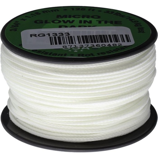 [RG1333] Atwood Micro Cord 125Ft Glow 