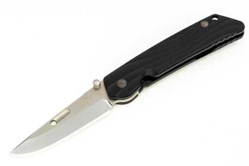 [HIZEN-ZDP] Rockstead Hizen - Polished Blade - Black Handle