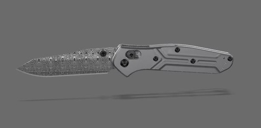 [CU945-DM-Dama-Titan] Benchmade Custom Mini Osborne Black Thumb