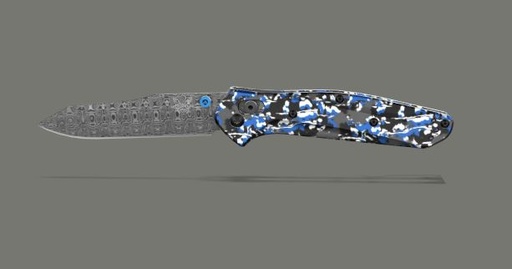 [CU940-DM-DAMA-FROST] Benchmade Custom Osborne Frost Blue