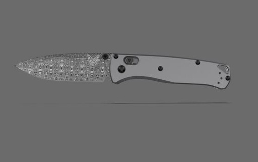 [CU533-DM-DAMA] Benchmade Custom Mini Bugout Damasteel + Titanium