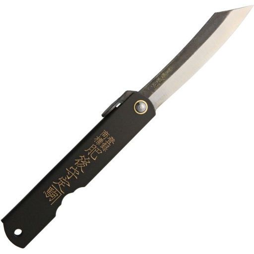 [HIGOCBB] Higonokami Blue Paper Steel Black 
