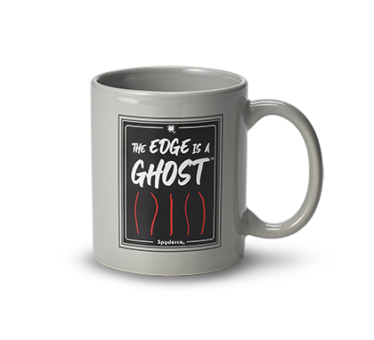[MUG03] Spyderco The Edge is a Ghost Ceramic Mug 