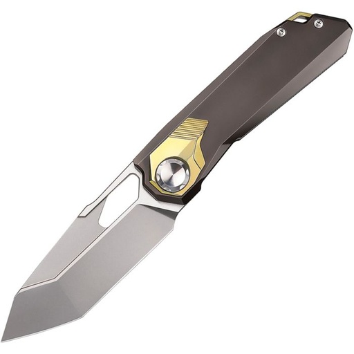 [RMTT1B] REMETTE Peregrine Falcon Linerlock Ti Brown 