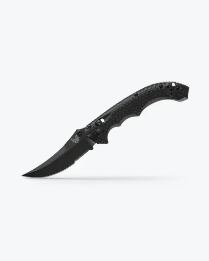 [865SBK] Benchmade Mini Bedlam | Black | Scimitar