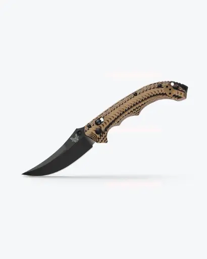 [865BK-01] Benchmade Mini Bedlam | Black/Coyote/OD | Scimitar