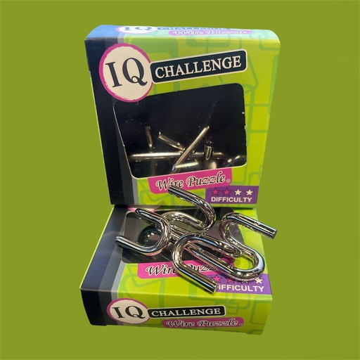 [30014-4] BRAIN PUZZLE TEASER - Wire Puzzle Level 2 - 4