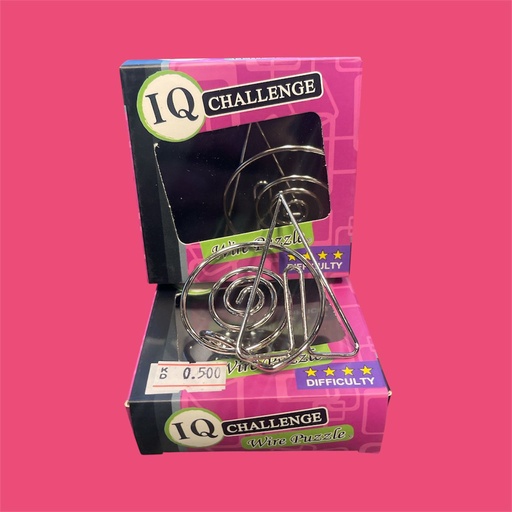 [30014-6] BRAIN PUZZLE TEASER - Wire Puzzle Level 4 - 6 