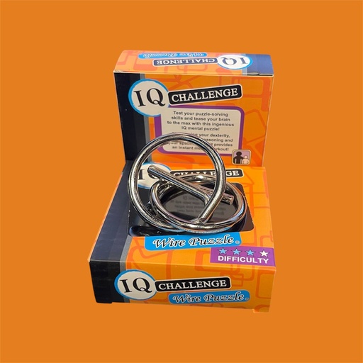 [30014-8] BRAIN PUZZLE TEASER - Wire Puzzle Level 3