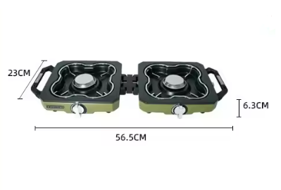 [BL-F22A] Buerk Double Folding Stove