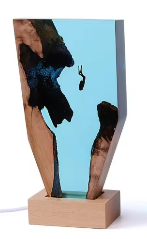 [11-2] Resin LED Light Set Solo Diving cave exploration