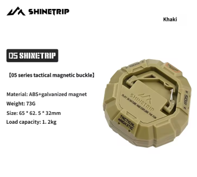 [A550-T00/Sand] Shine trip Tactical Magnetic Buckles - Sand