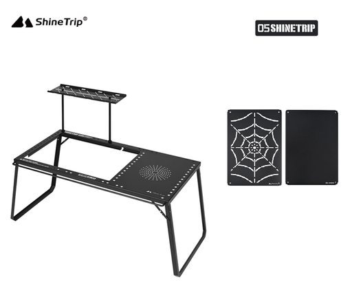 [A440-H12] Shine trip IGT Camping Table + Shelf