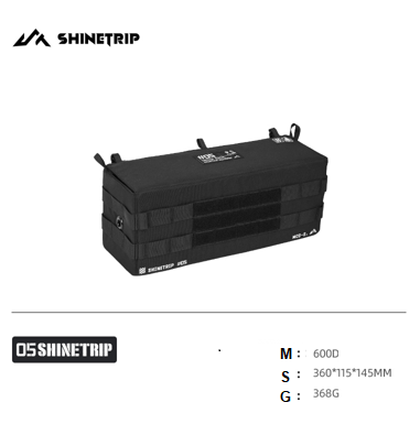 [A527-H0S/Black] Shine trip Tactical Magic Pack-S