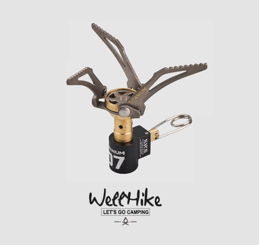 Wellhike Mini Folding Stove Titanium