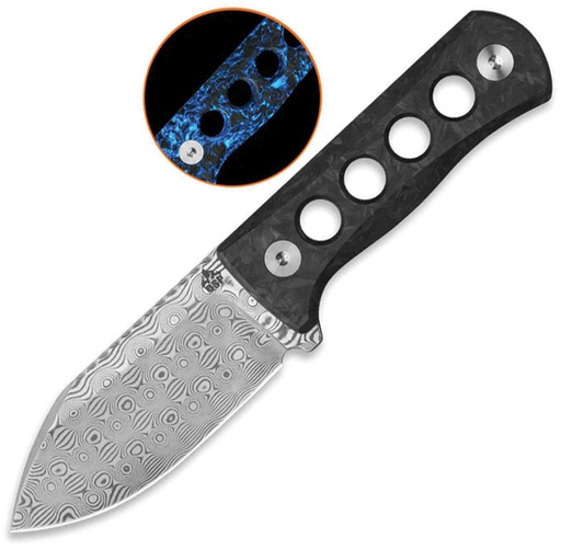 [QS141L] QSP Knife Canary Neck Knife Blue GITD 