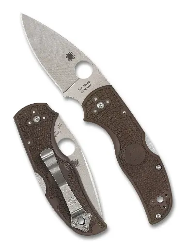 [C41PBN15V5] Spyderco Native 5 Lightweight Brown G-10 CPM 15V Sprint Run 