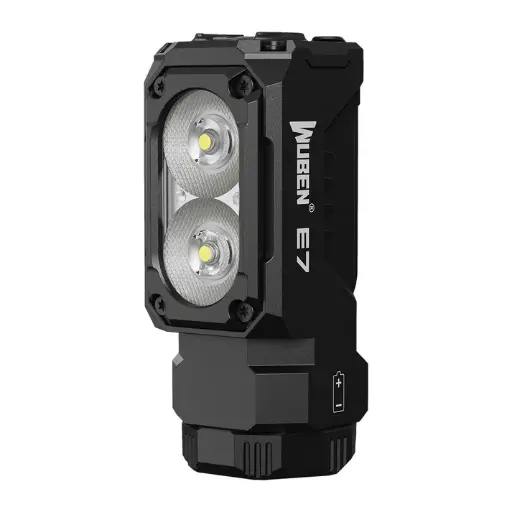 [E7-Black-5000K] Wuben E7 - Black 5000K