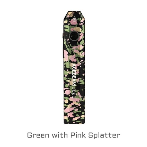 Acebeam UC20 Green with Pink Splatter