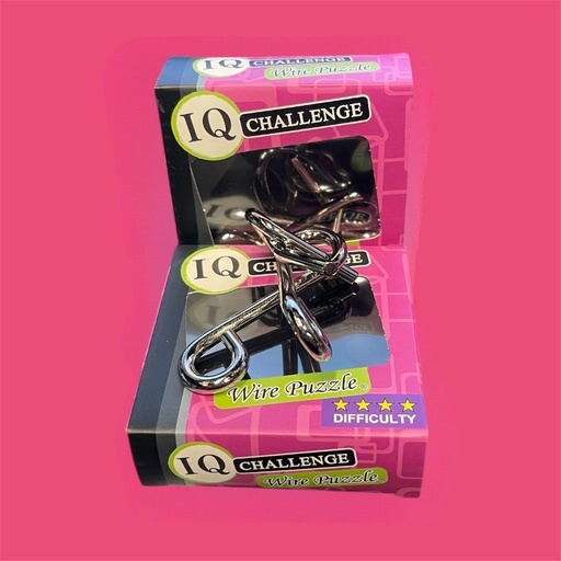 [30014-15] BRAIN PUZZLE TEASER - Wire Puzzle Level 4 - 15
